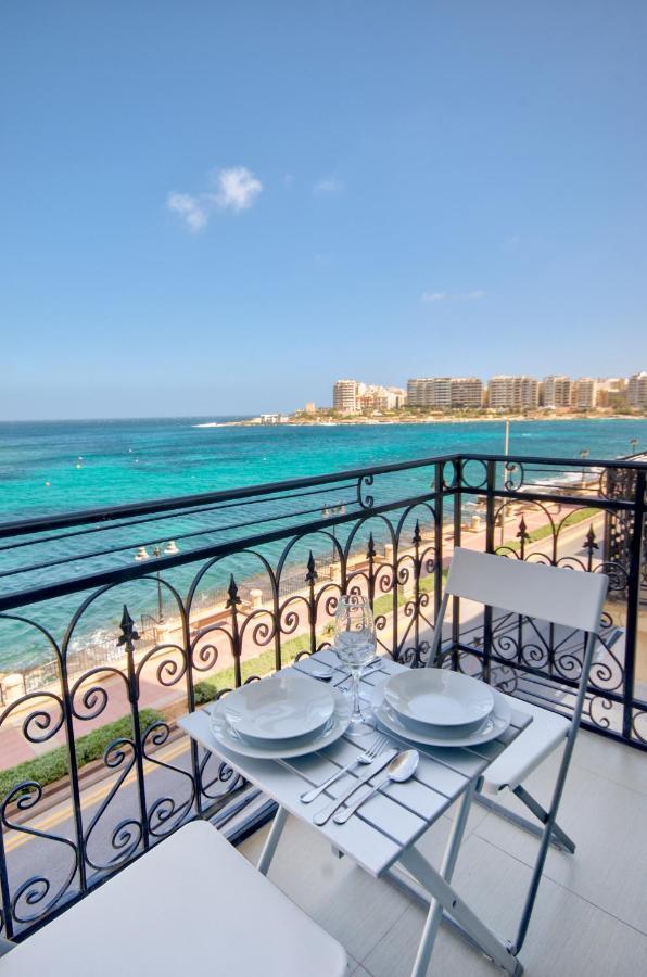 St Julians 2 Bedroom Apartment With Commanding Seaviews By Shortletsmalta Saint Julian's Ngoại thất bức ảnh